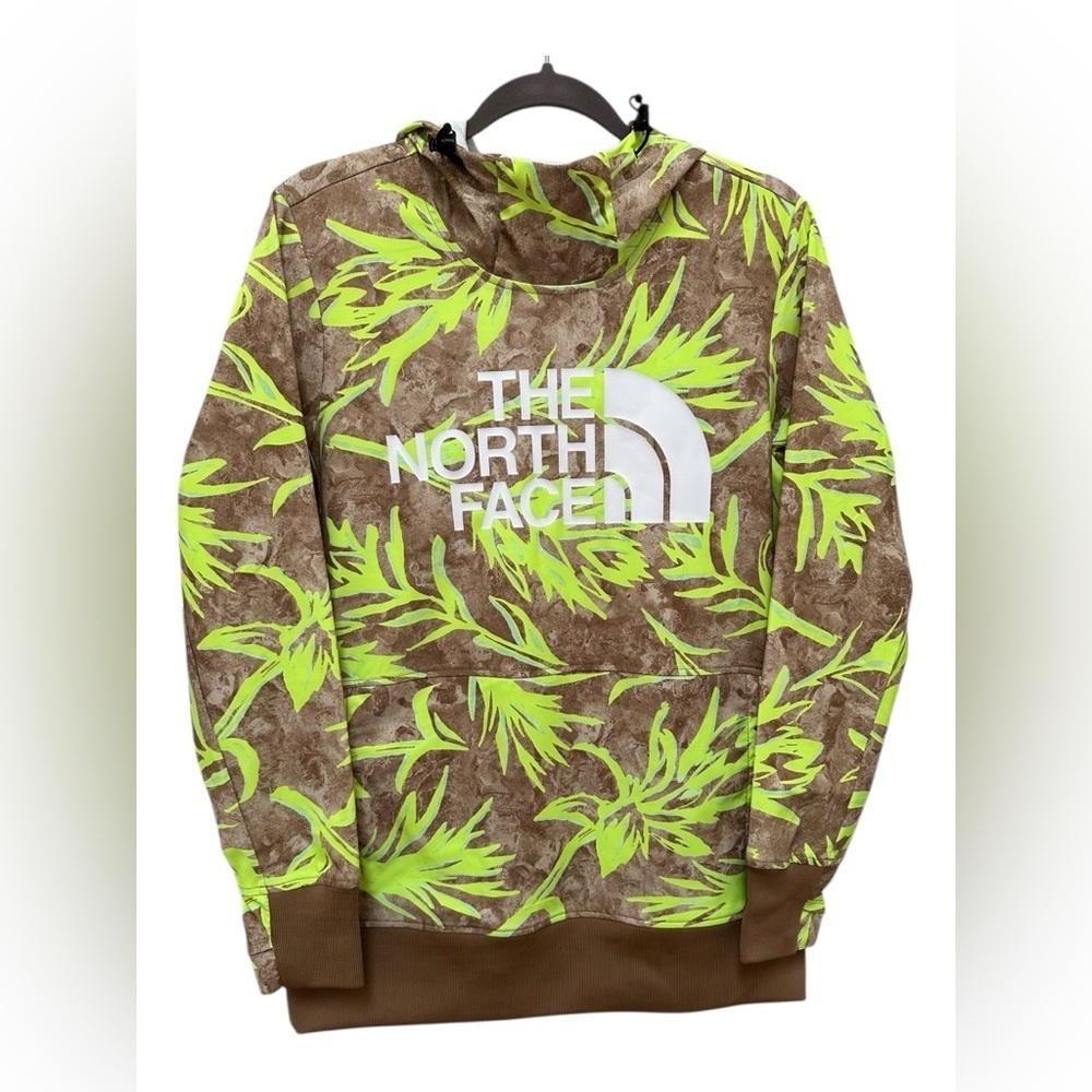 North Face Women's Tekno Snow Pullover Hoodie Brown Prairie Small